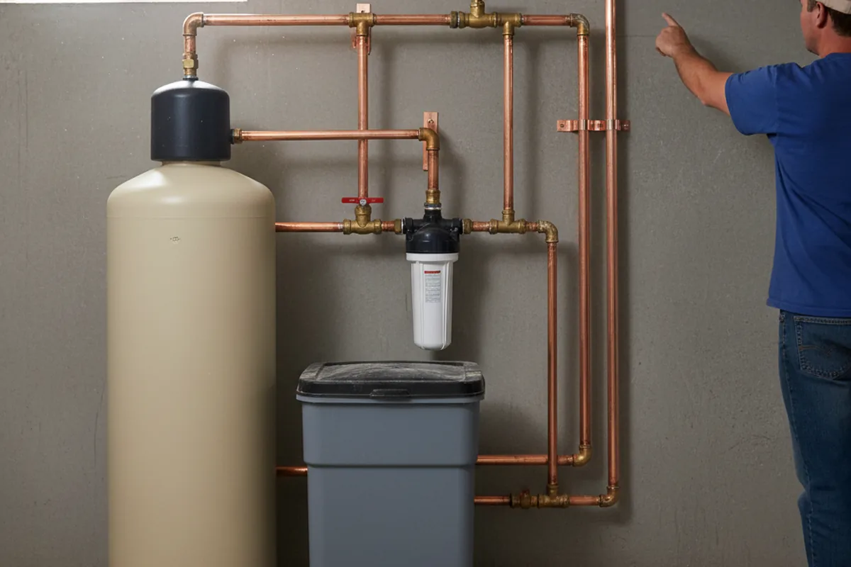 Whole-house water treatment system installed in Dahlonega